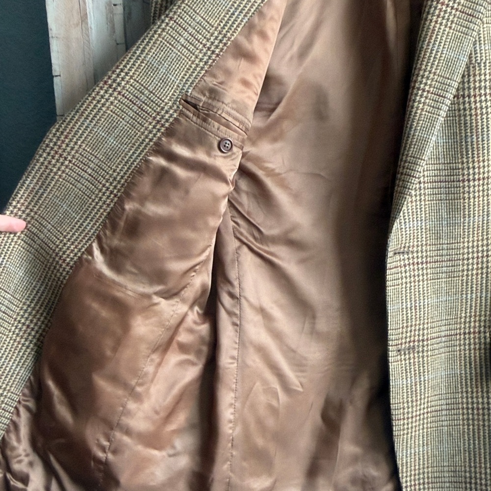 Vintage wool and cashmere blazer - Picture 6 of 10